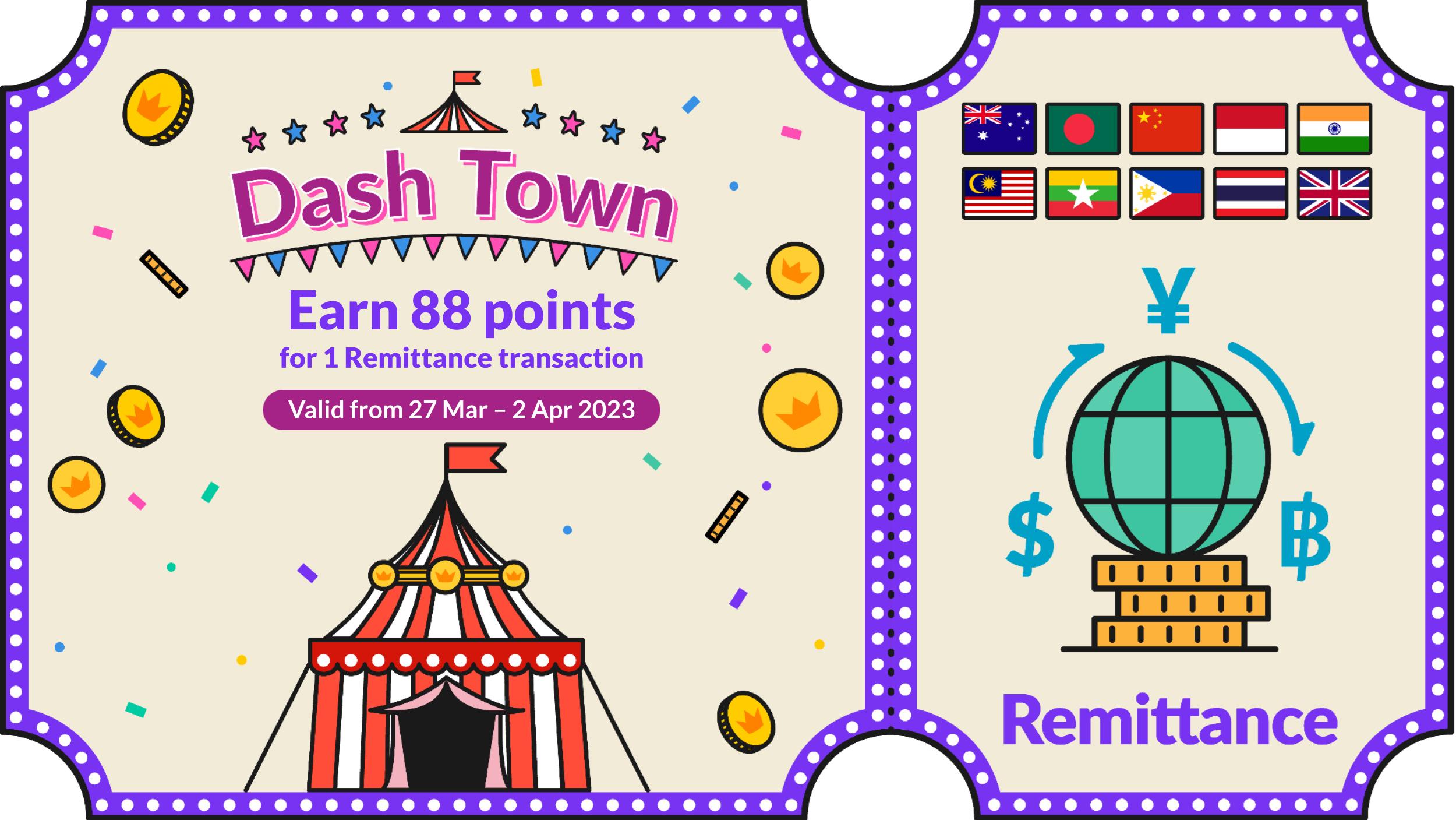 Remit Voucher 188 points