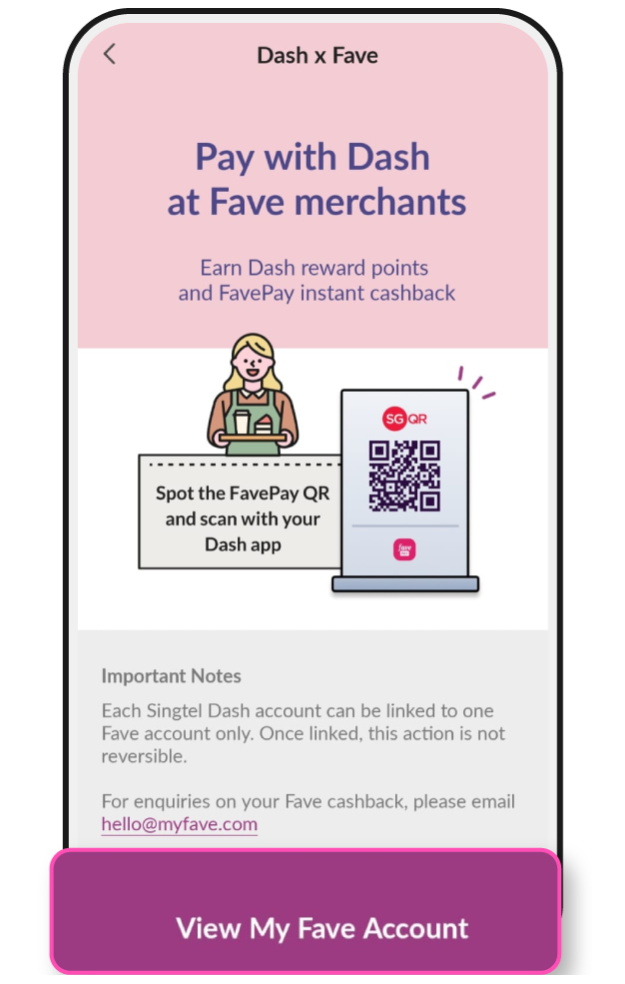 FavePay Cessation Step 2