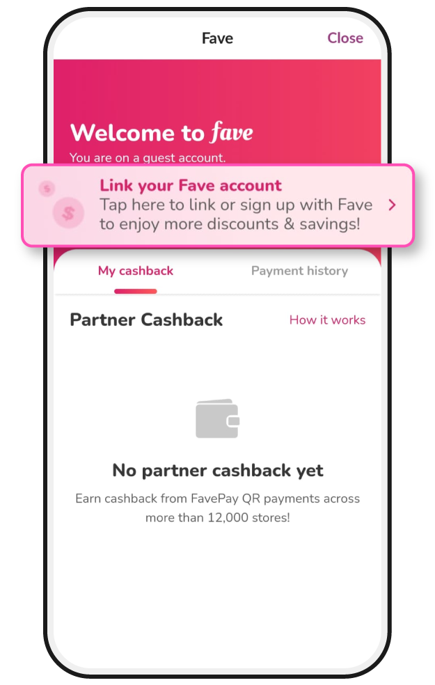 FavePay Cessation Step 3